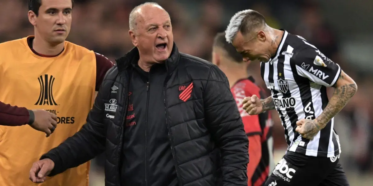 El delantero chileno tiene sus días contados en el Atlético Mineiro.