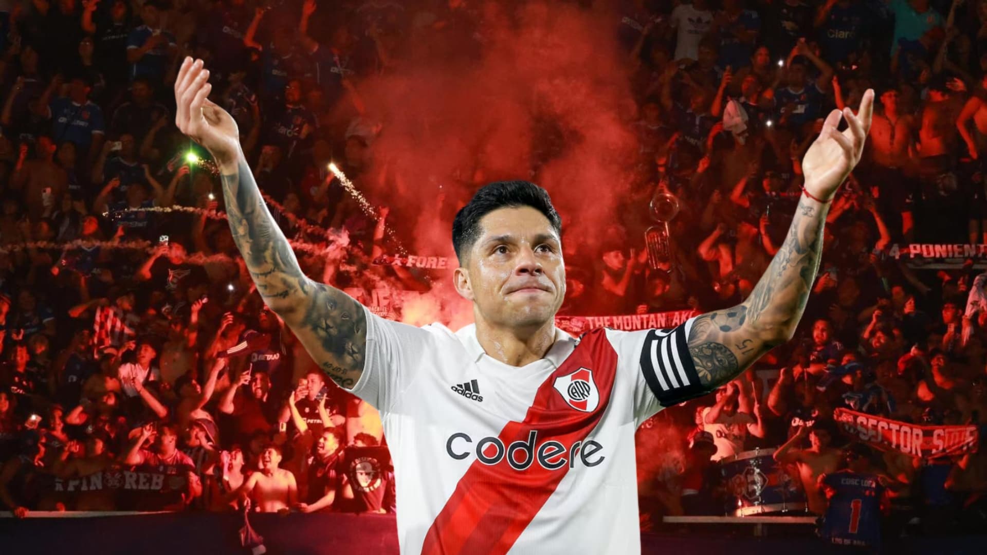 El delantero colombiano marcó el 2-1 definitivo en la victoria del cuadro millonario ante la U.