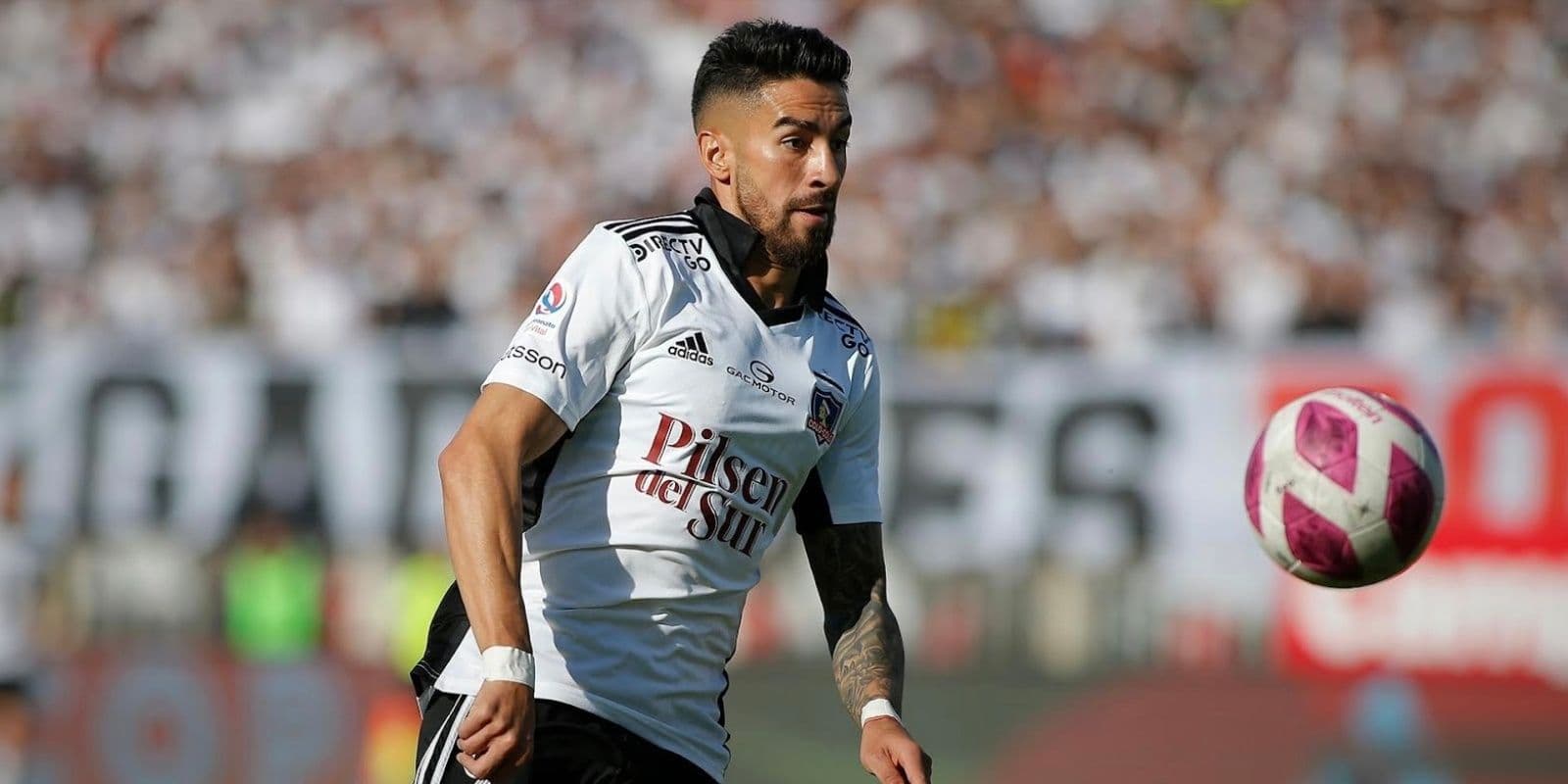 El delantero de Colo-Colo