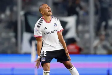 El delantero de Colo Colo fue el villano del encuentro.