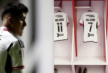 El delantero de Colo Colo no tuvo un final de partido muy tranquilo.