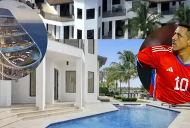 El delantero de la selección chilena también tiene propiedades en la ciudad de moda.