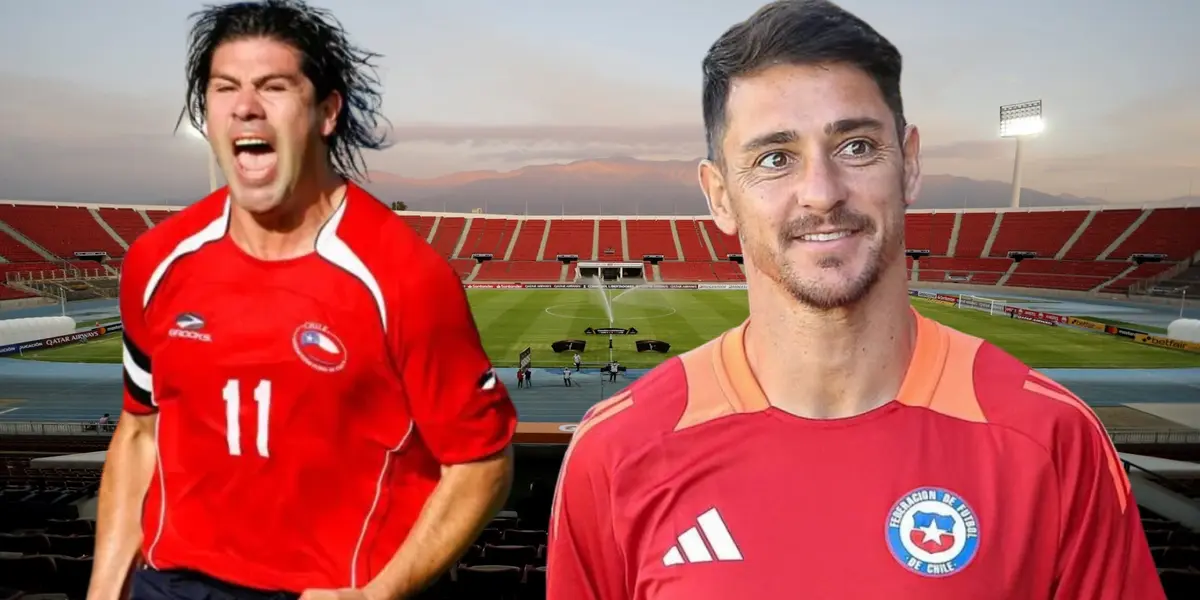 El delantero de Universidad de Católica sumó minutos en la caída ante Paraguay.