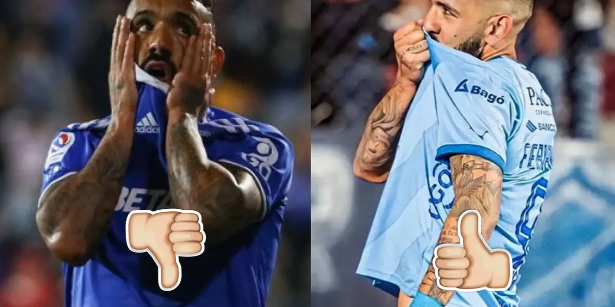 El delantero la rompe en el Bolívar y un periodista aprovechó para caerle con todo al delantero.