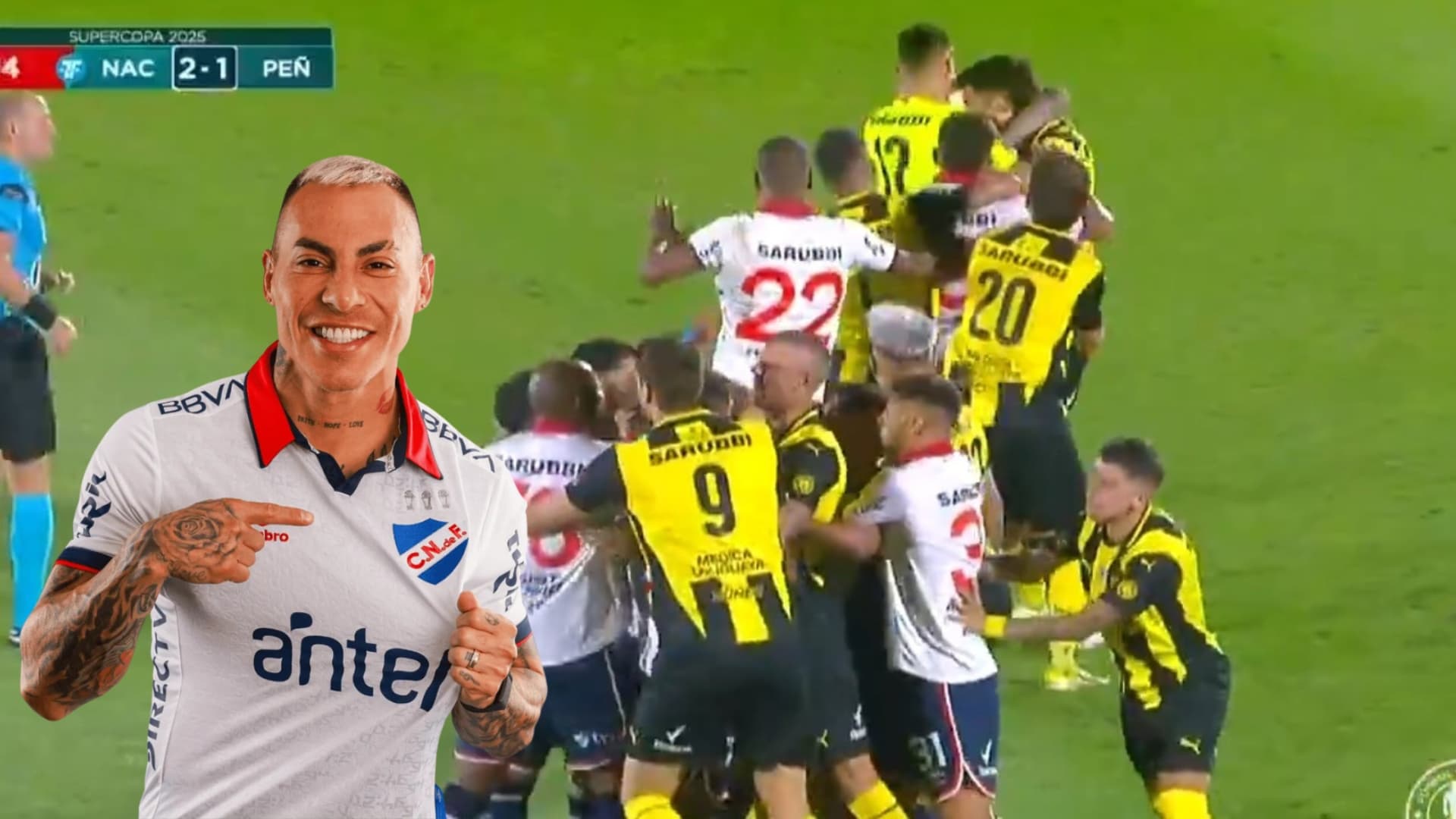 El delantero nacional arribó al gigante uruguayo en una decisión que levantó criticas de los hinchas de U de Chile