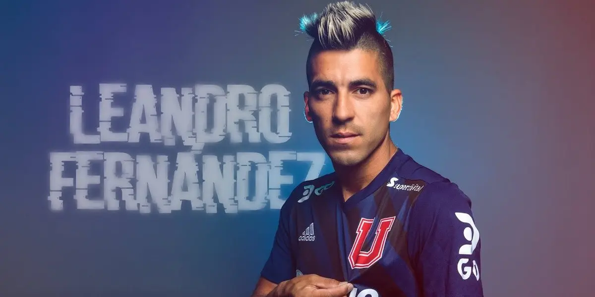 El delantero santafesino de 31 años llegó como una de las cartas fuertes del fútbol chileno, y en los azules esperan que sea eje de ataque