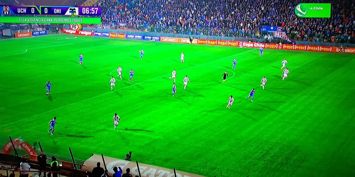 El delantero uruguayo definió con un sombrero sobre Ignacio González, pero el gol fue anulado por presunto offside.