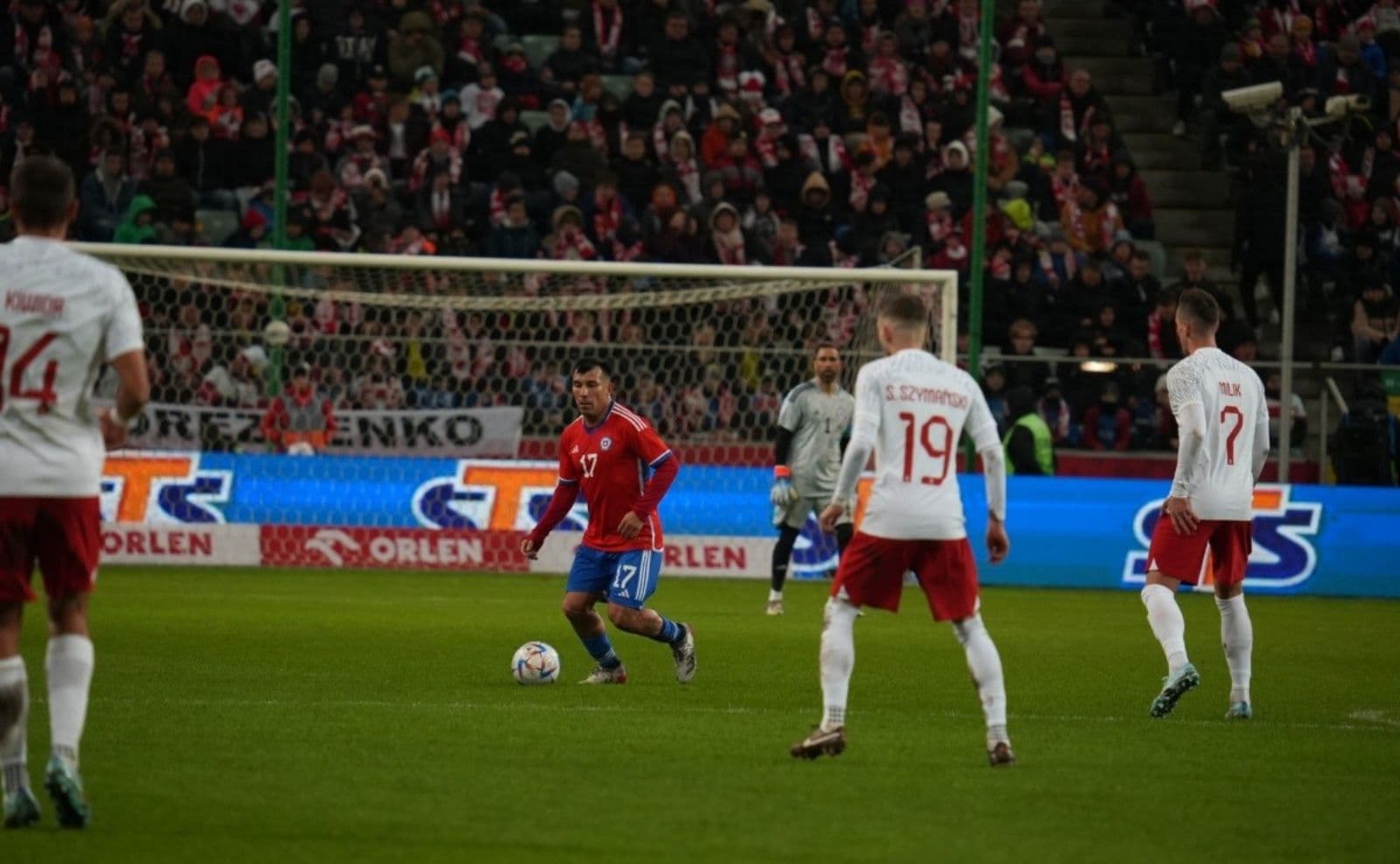 El desempeño del ‘Pitbull’ fue óptimo y para el entrenador su rol como volante de contención será fundamental para el entrenador de La Roja.