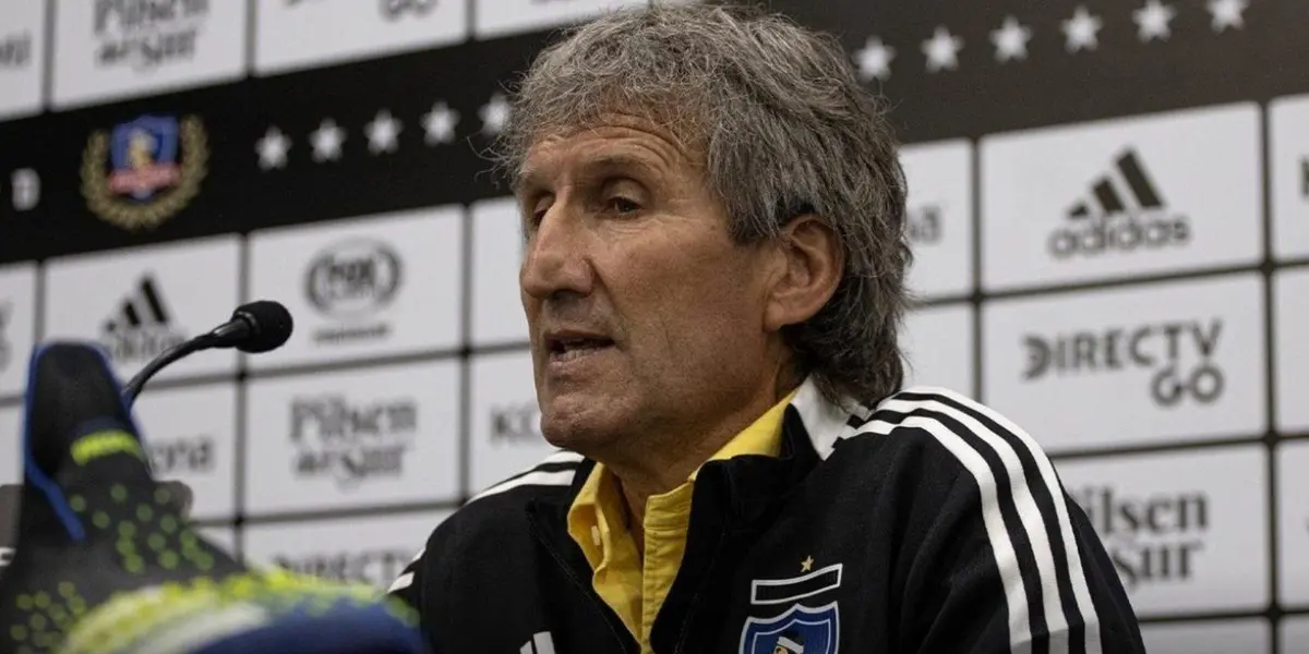 El director deportivo de Colo Colo no asume la responsabilidad.