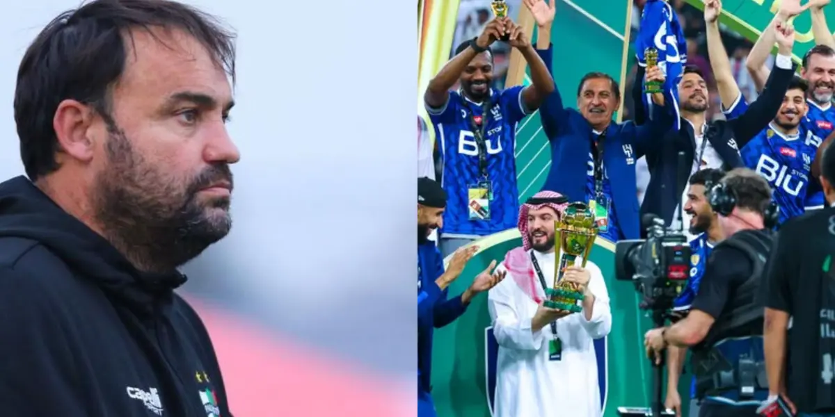 El DT chileno cayó en la final de la Copa del Rey de Arabia Saudita contra Ramón Díaz.