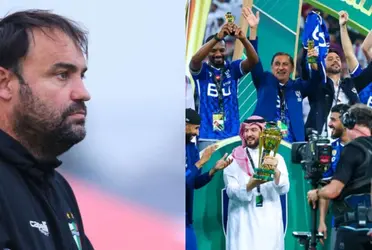 El DT chileno cayó en la final de la Copa del Rey de Arabia Saudita contra Ramón Díaz.