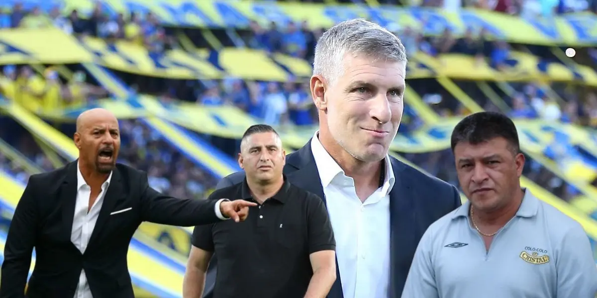 El DT se la jugó con dos entrenadores.