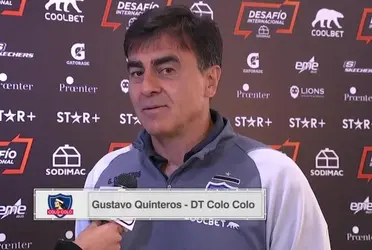 Gustavo Quinteros quedó maravillado con el debut de un juvenil de Colo Colo