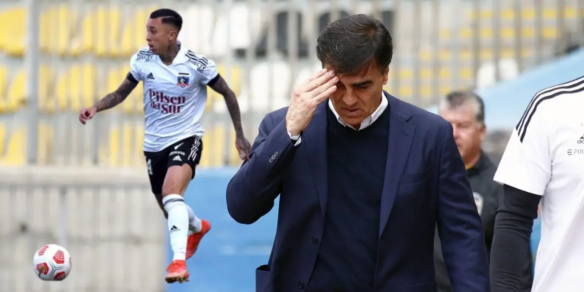 El entrenador de Colo Colo daría pie atrás con una figura.