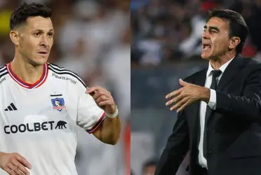 El entrenador de Colo Colo finalmente optaría por sacarlo del equipo.