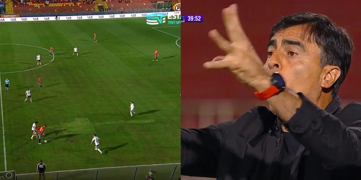 El entrenador de Colo Colo no le tiene paciencia a su defensor.