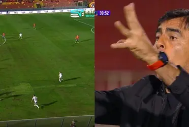 El entrenador de Colo Colo no le tiene paciencia a su defensor.