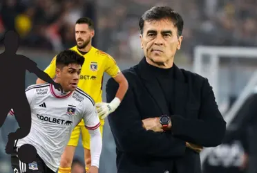 El entrenador de Colo Colo sorprende con cambio de última hora.