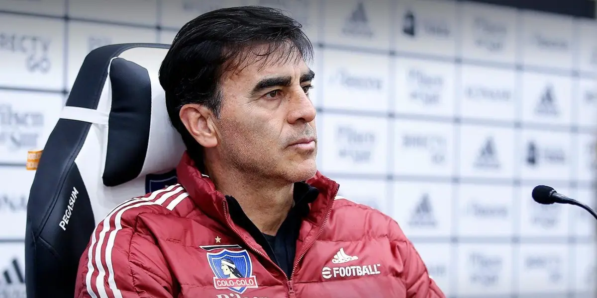 El entrenador de Colo Colo tuvo palabras especialmente para el árbitro.