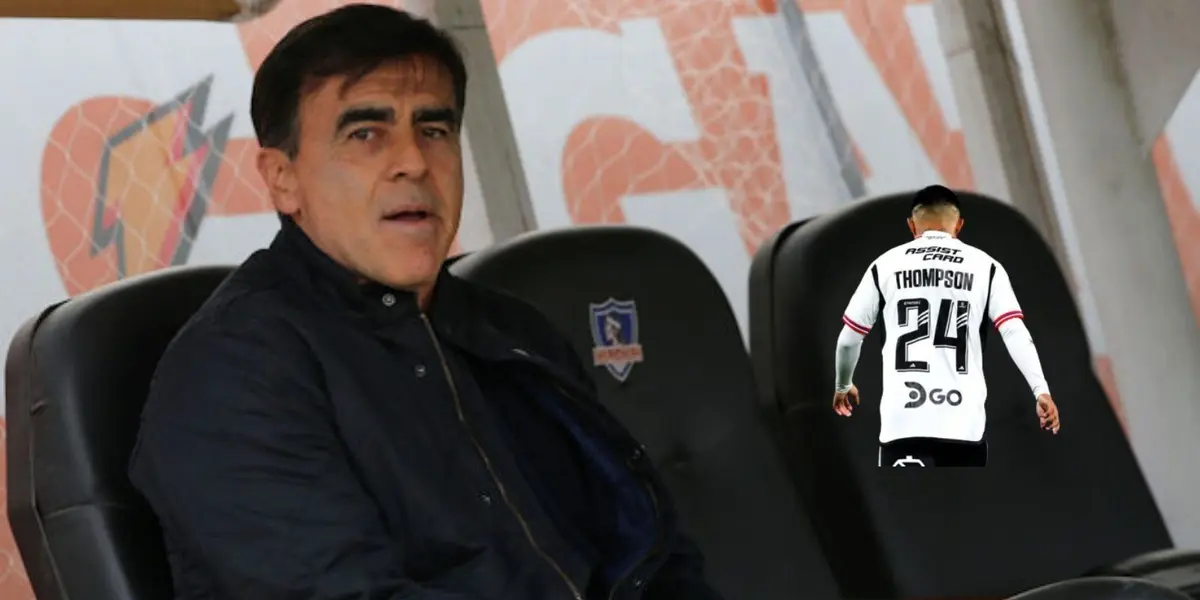 El entrenador de Colo Colo ya se habría hecho la idea de no tenerlo.