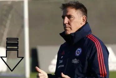 El entrenador de la Selección Chilena carga con un pésimo dato.