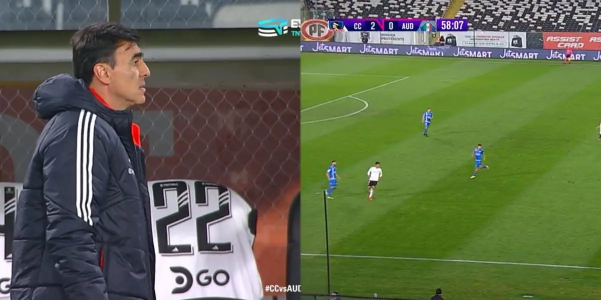 El entrenador de los albos le dio una instrucción que lo demostraría.