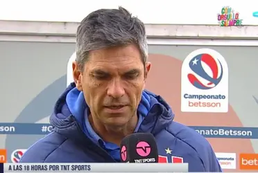 El entrenador de Universidad de Chile está en la cuerda floja.