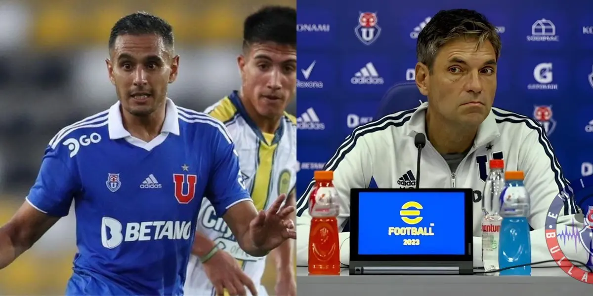 El entrenador de Universidad de Chile habría tenido que desechar a un futbolista.