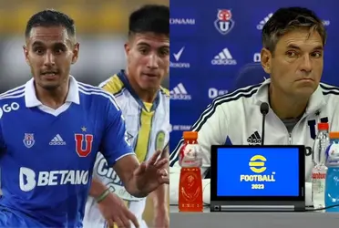 El entrenador de Universidad de Chile habría tenido que desechar a un futbolista.