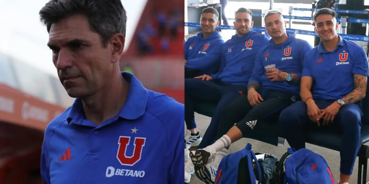 El entrenador de Universidad de Chile habría tenido un problema en la previa.