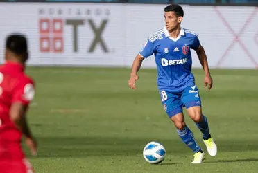 El entrenador de Universidad de Chile se vio muy ofuscado.