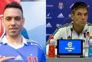 El entrenador de Universidad de Chile sumaría un nuevo problema interno.