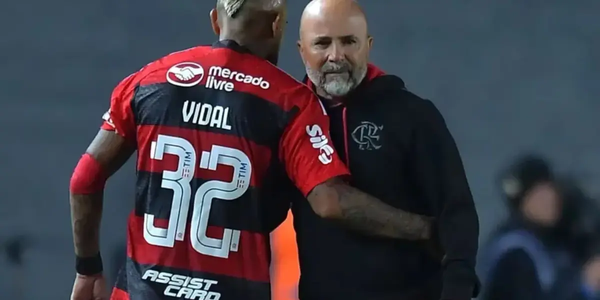 Mientras Vidal le dice perdedor, así alaban a Sampaoli en Flamengo