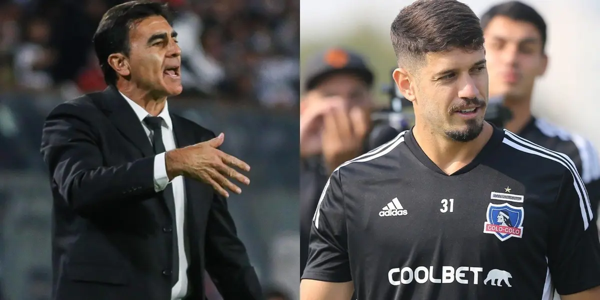 El entrenador y el futbolista comenzaron el conflicto en cancha.