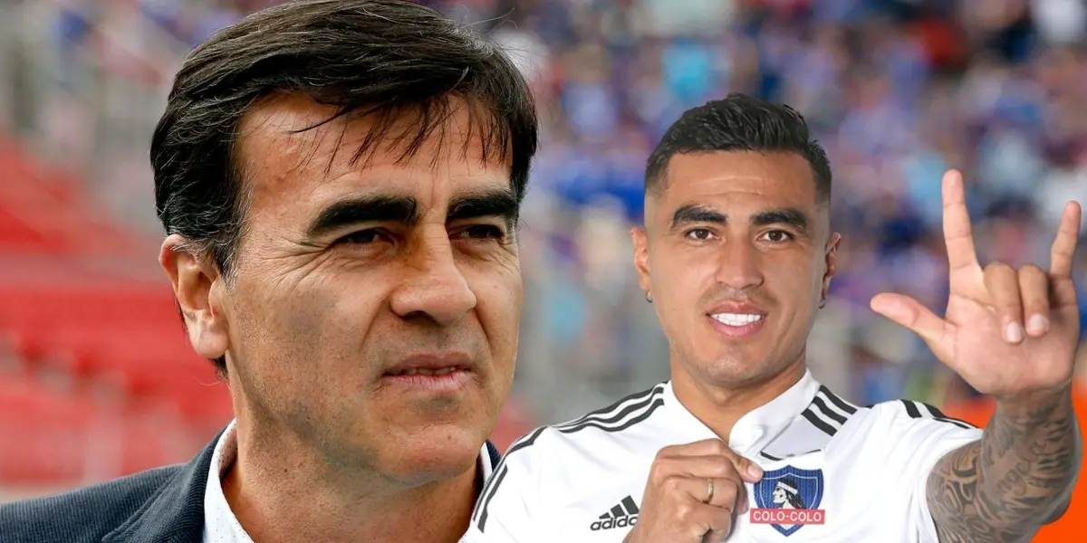 El estratega albo se refirió a la situación del delantero paraguayo.