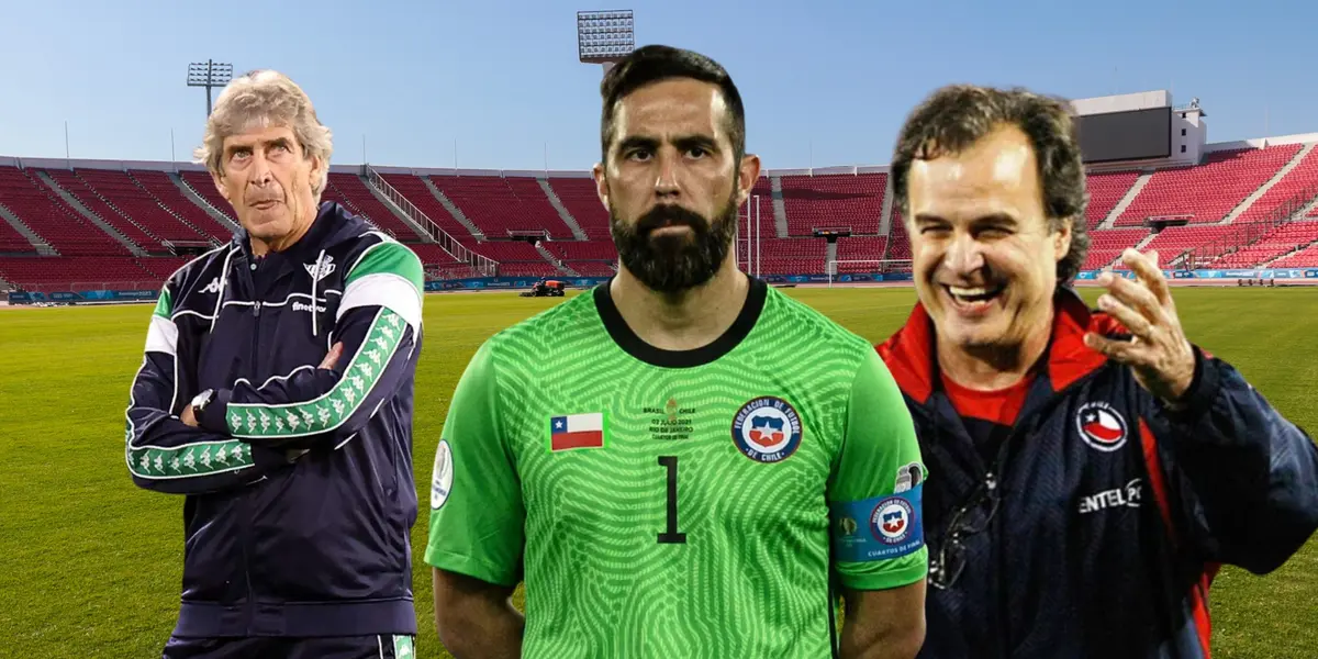 El ex arquero de La Roja fue dirigido por ambos en extensos periodos