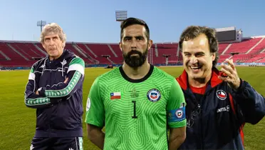 El ex arquero de La Roja fue dirigido por ambos en extensos periodos