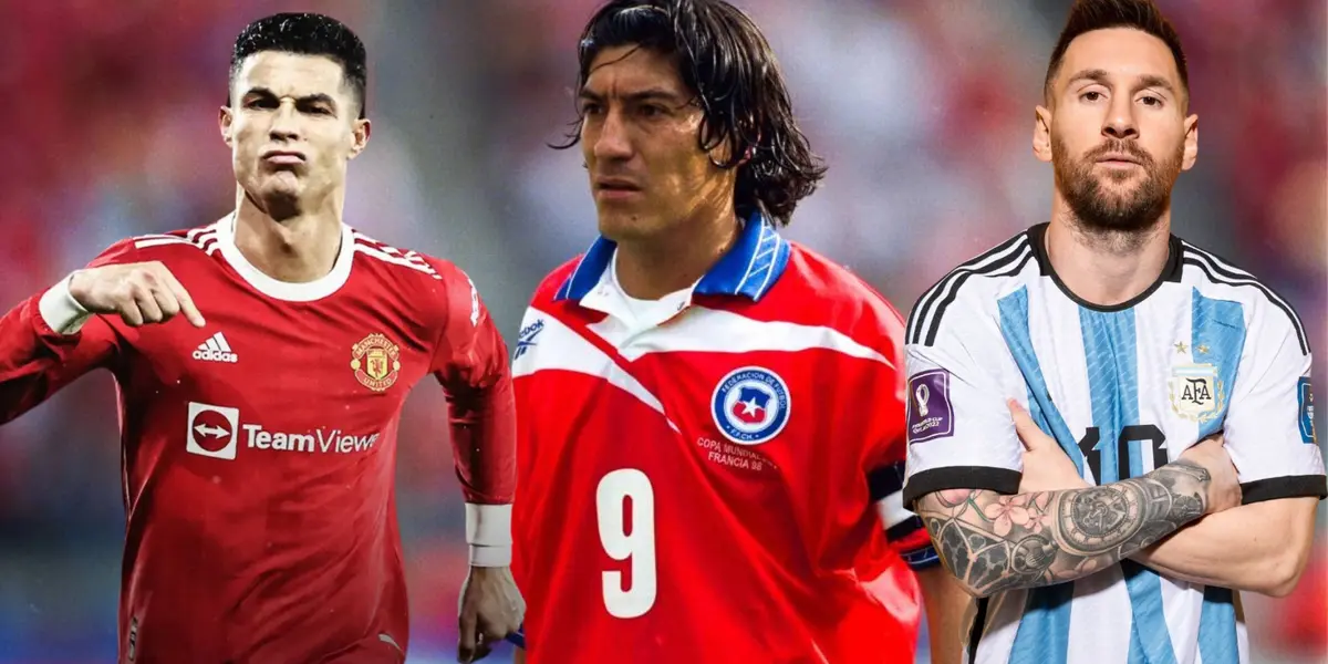 El ex atacante de La Roja respondió a las declaraciones del astro portugués.