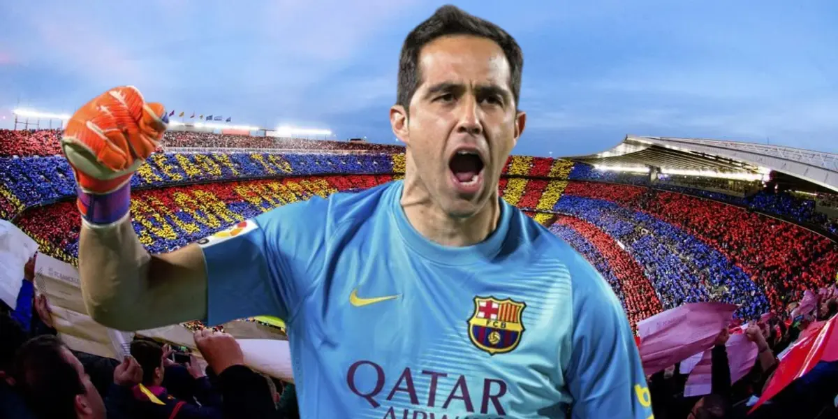 El ex capitán de La Roja arribó a Barcelona tras la Copa del Mundo 2014.