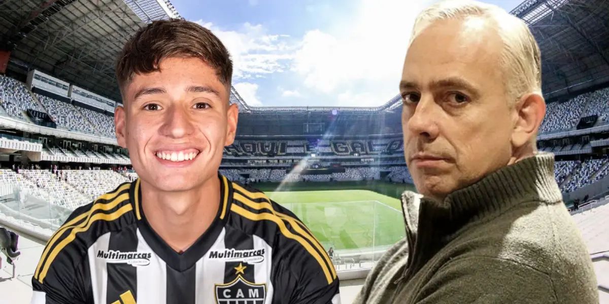 El ex Palestino fue oficializado en Atlético Mineiro.