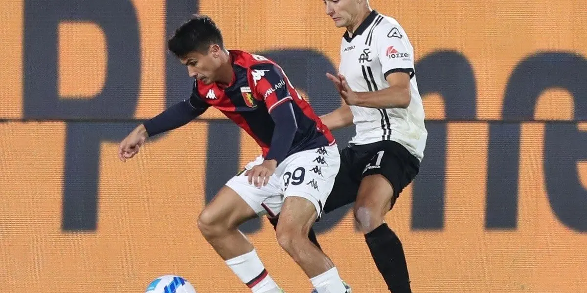El ex Unión Española no se siente cómodo en el Genoa de Italia disputando la Serie B