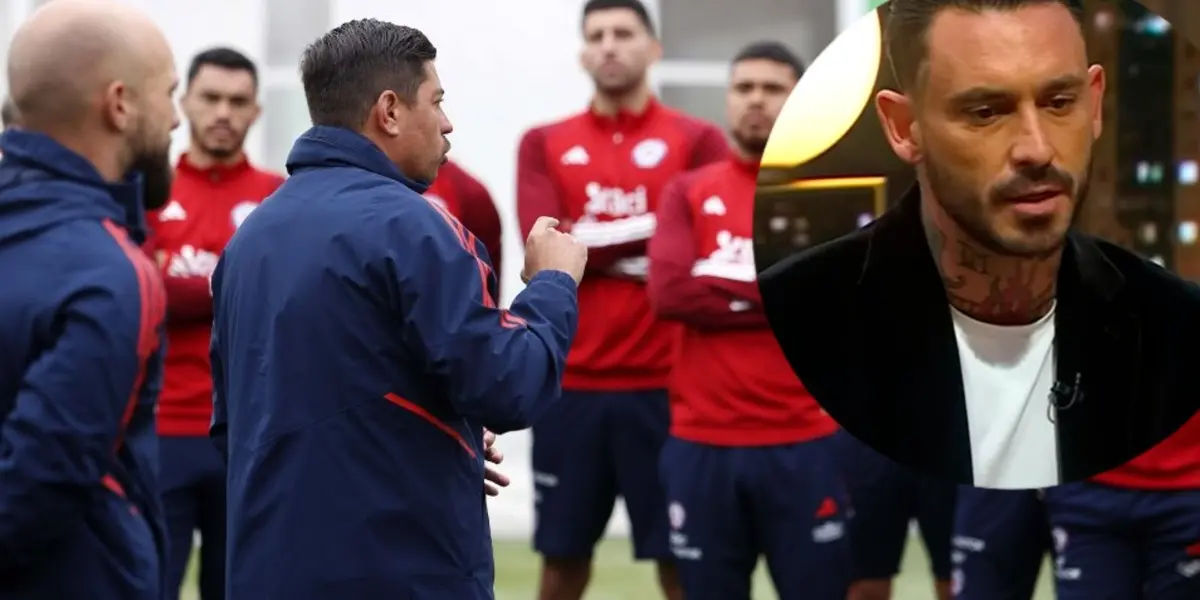 El exfutbolista habló en la previa del viaje de Chile a Ecuador.