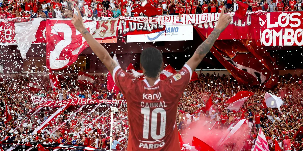 El futbolista anotó su segundo gol para el cuadro de Avellaneda y los hinchas ya aman al chileno.