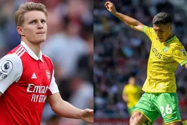 El futbolista del Norwich City tendría la opción de dar el salto en Inglaterra.