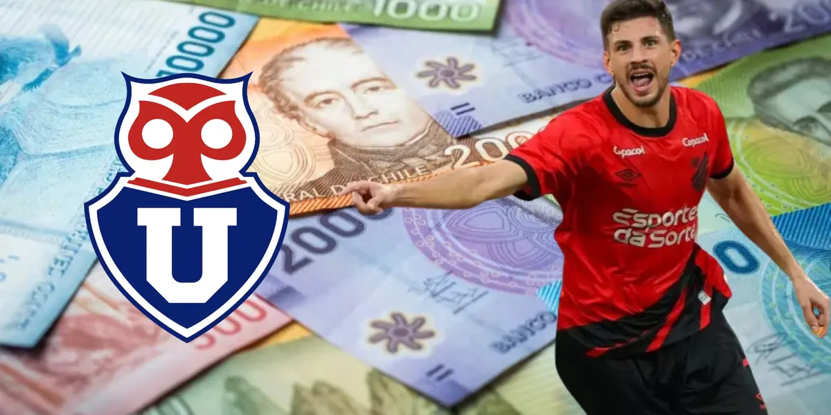 El futbolista llegó a préstamo proveniente de Athletico Paranaense