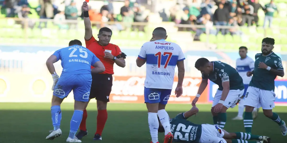 El futbolista recibió la segunda amarilla antes de la segunda mitad y comprometió a los cruzados