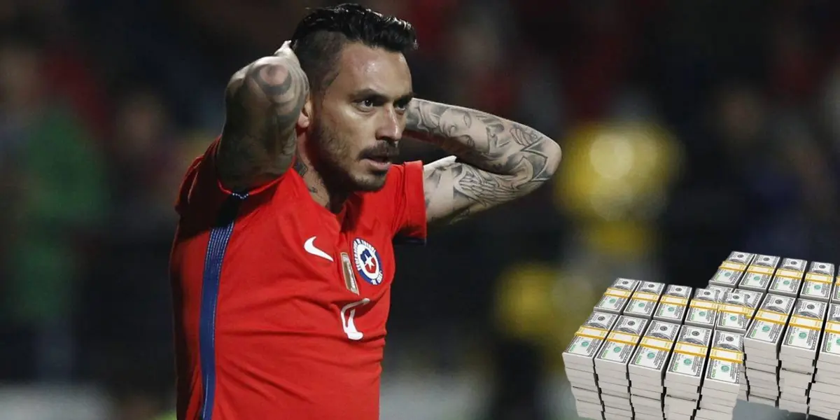 El futbolista reconoció que dejó ir tal cantidad de dinero.