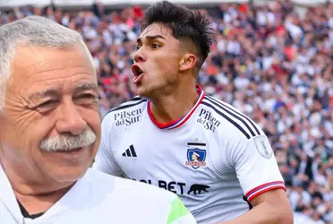 El histórico jugador de Colo Colo habló sobre la nueva joya alba.