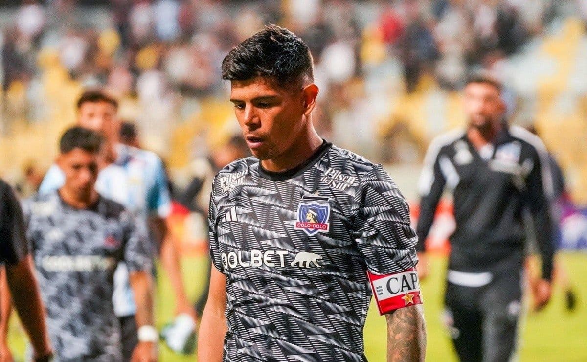 El ‘Huesi’ no pudo obtener su primer trofeo como capitán de Colo Colo