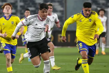 El joven delantero podría ser rival de los albos en la Copa Sudamericana.